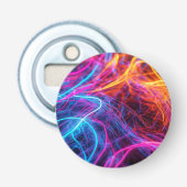 Neon Lines Button Flesopener (Voorkant)