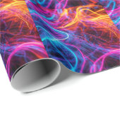 Neon Lines Cadeaupapier (Rol Hoek)