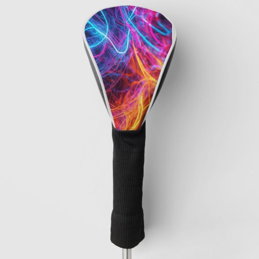 Neon Lines Golfheadcover (Voorkant)