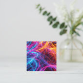 Neon Lines Informatiekaartje (Staand voorkant)