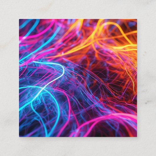 Neon Lines Informatiekaartje (Achterkant)