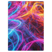 Neon Lines Klembord (Achterkant)