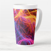 Neon Lines Latte Mok (Rechterhoek)