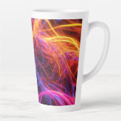 Neon Lines Latte Mok (Rechts)