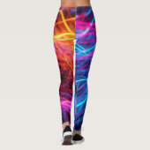 Neon Lines Leggings (Achterkant)