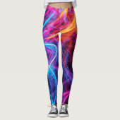 Neon Lines Leggings (Voorkant)