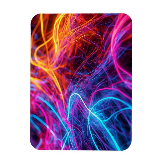 Neon Lines Magneet (Verticaal)