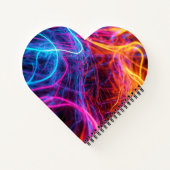 Neon Lines Notitieboek (Achterkant)