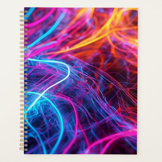 Neon Lines Planner (Voorkant)