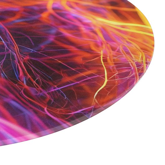 Neon Lines Snijplank (Hoek)