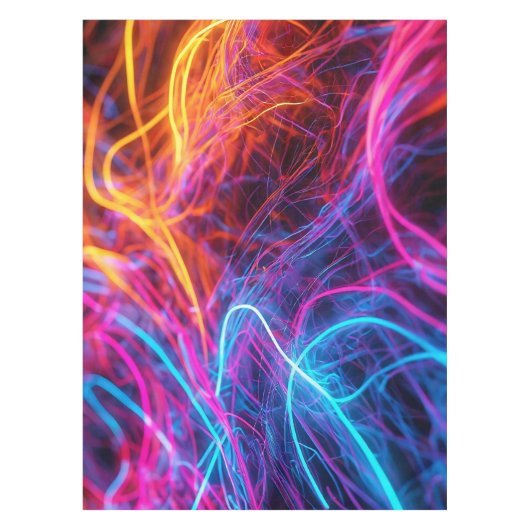 Neon Lines Tafelkleed (Voorkant)