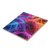 Neon Lines Tegeltje (Zijkant)