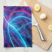 Neon Lines Theedoek (Quarter Fold)