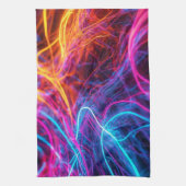 Neon Lines Theedoek (Verticaal)