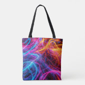 Neon Lines Tote Bag (Achterkant)