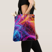 Neon Lines Tote Bag (Dichtbij)
