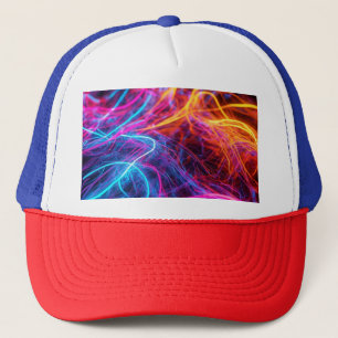 Neon Lines Trucker Pet