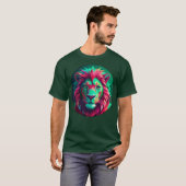 Neon Lion T-shirt (Voorkant volledig)