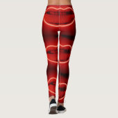 Neon Lips Leggings (Achterkant)
