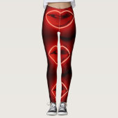 Neon Lips Leggings (Voorkant)