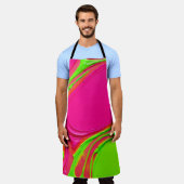 Neon Liquid Paint Dance Schort (Gedragen)