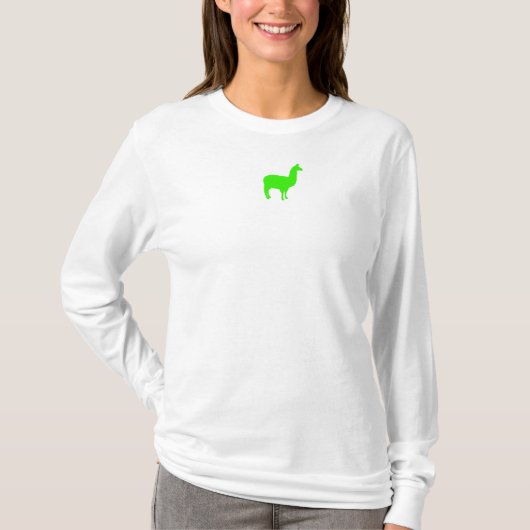Neon Llama T-shirt (Voorkant)