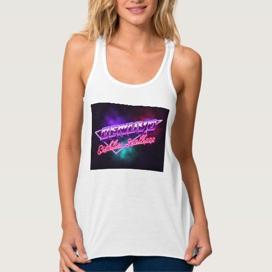 Neon Logo Tanktop (Voorkant)
