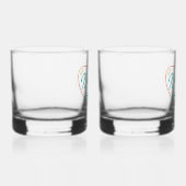 Neon Lounge Cocktail Rocks Glas Set (Rechts)