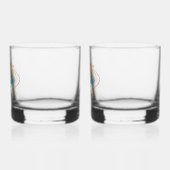 Neon Lounge Cocktail Rocks Glas Set (Links)