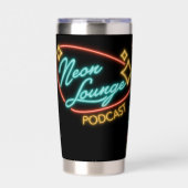 Neon Lounge Logo Geïsoleerde Mok Drinkbeker (Voorkant)