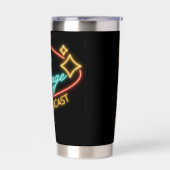 Neon Lounge Logo Geïsoleerde Mok Drinkbeker (Links)