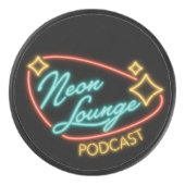Neon Lounge Logo Hockey Puck (Voorkant)