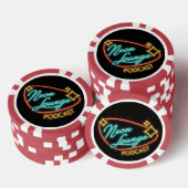 Neon Lounge Logo Hoesje Poker Chips (Opstapeling)
