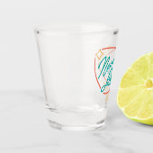 Neon Lounge Logo Shotglas Shot Glas (Links)