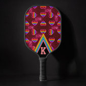 Neon Love Pickleball Paddle