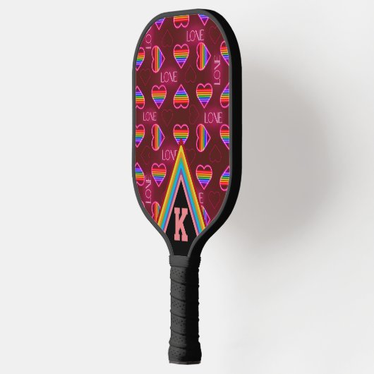 Neon Love Pickleball Paddle (Links)