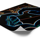 Neon Love Poster (Hoek)