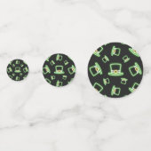 Neon Lucky Petten Confetti (Voorkanten)
