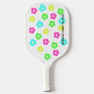 Neon Madeliefjesprint Pickleball Paddle