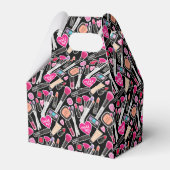 Neon Makeup Pattern Bedankdoosjes (Achterkant)