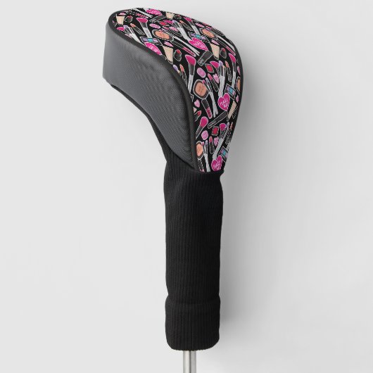 Neon Makeup Pattern Golfheadcover (Schuin)