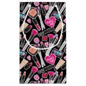 Neon Makeup Pattern Klein Cadeauzakje (Achterkant)