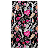 Neon Makeup Pattern Klein Cadeauzakje (Voorkant)