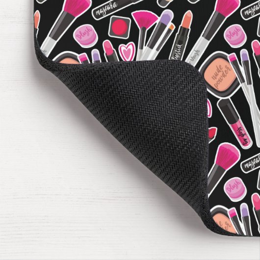 Neon Makeup Pattern Muismat (Hoek)