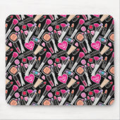 Neon Makeup Pattern Muismat (Voorkant)