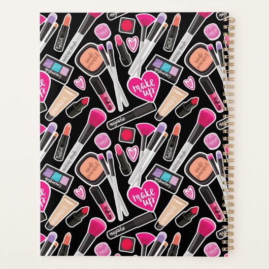 Neon Makeup Pattern Planner (Achterkant)