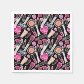 Neon Makeup Pattern Servet (Voorkant)