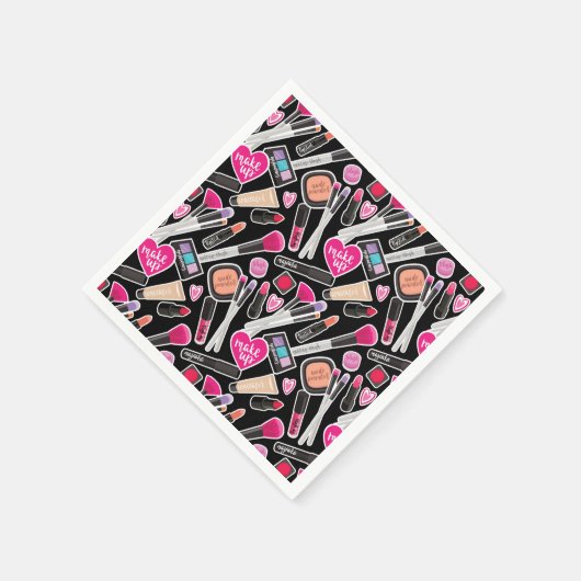 Neon Makeup Pattern Servet (Hoek)