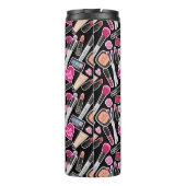 Neon Makeup Pattern Thermosbeker (Achterkant)