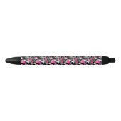 Neon Makeup Pattern Zwarte Inkt Pen (Voorkant)
